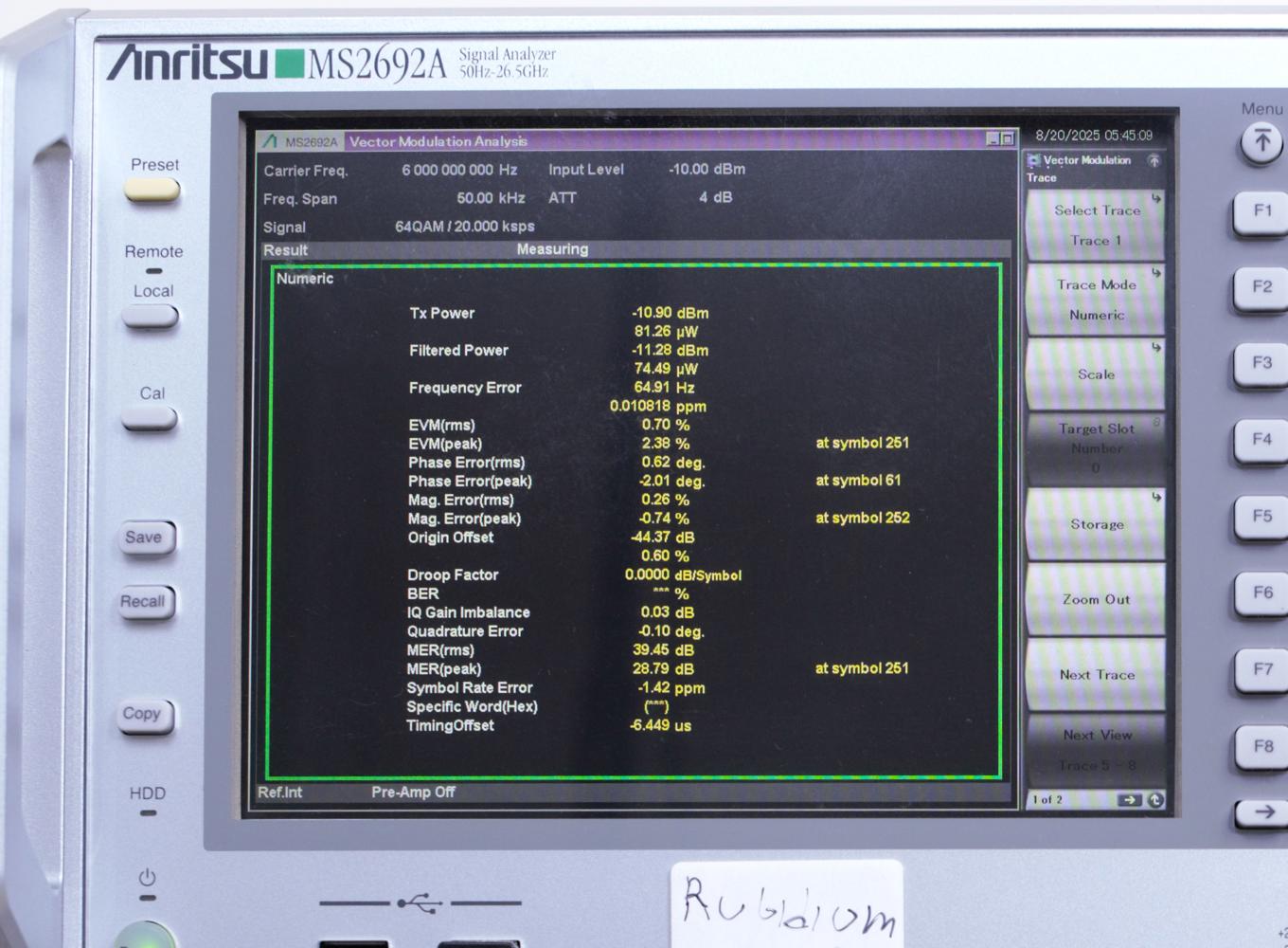 Генератор сигналов Rohde & Schwarz SMIQ06B